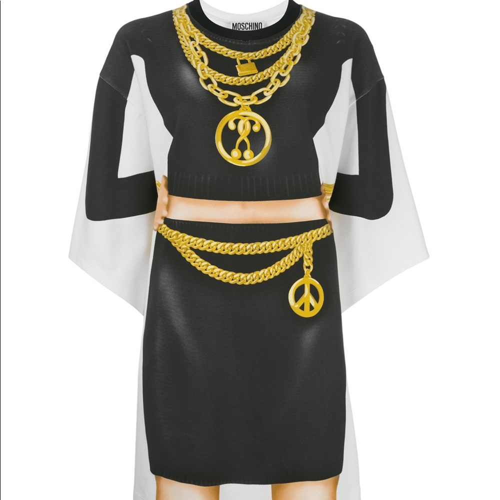 Moschino oversized t-shirt dress